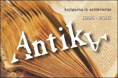 RAZSTAVA " KRATKA ZGODOVINA ZNAMKE " ANTIKA 13 LET